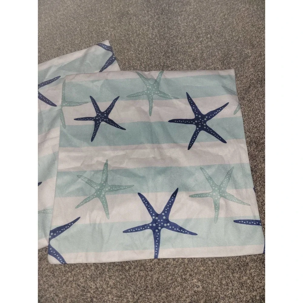 Set of 2 beach pillow cases